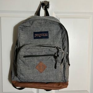 JANSPORT Backpackwith leather bottom